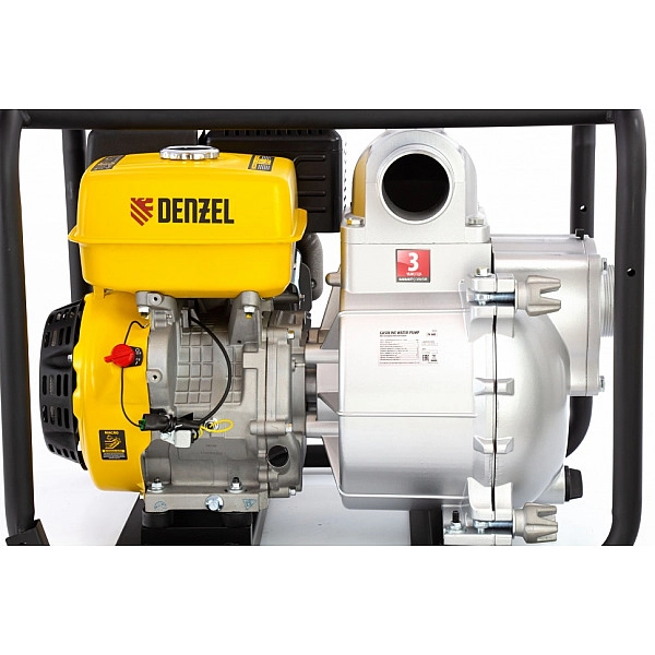 Мотопомпа бензиновая для грязной воды Denzel PX-80D