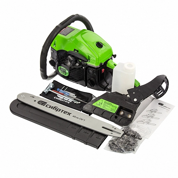 Пила цепная бензиновая Сибртех ПЦБ-4540