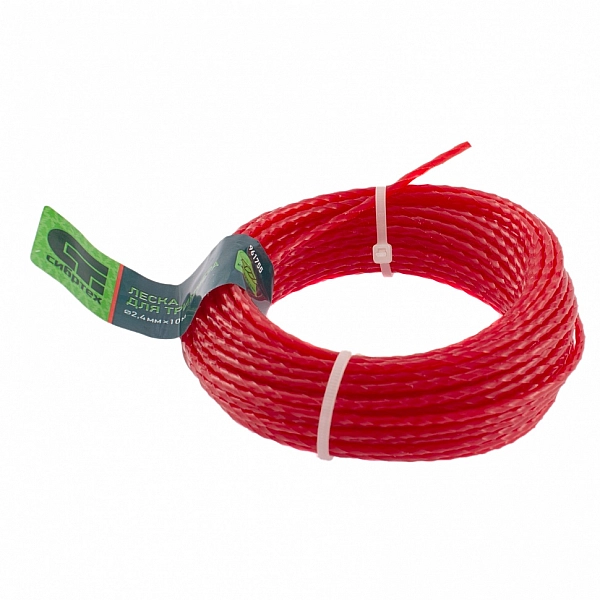 Леска для триммера квадратная витая 961755