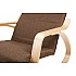 Кресло-качалка Calviano Relax 1103 коричневое