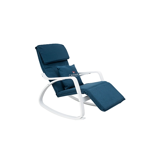 Кресло-качалка Calviano Comfort  1 синее