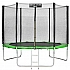 Батут Atlas Sport 252 см (8ft) BASIC с лестницей GREEN