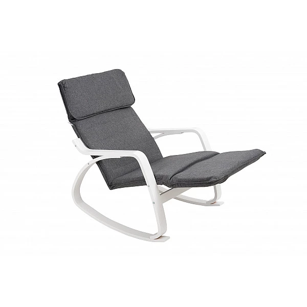 Кресло-качалка Calviano Relax 1105 серое