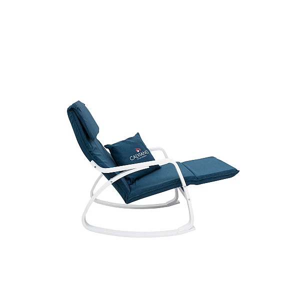Кресло-качалка Calviano Comfort  1 синее