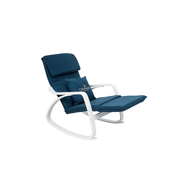 Кресло-качалка Calviano Comfort  1 синее