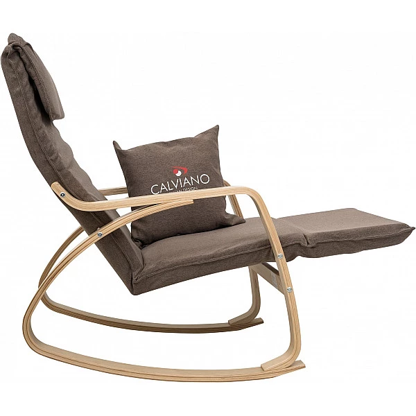 Кресло-качалка Calviano Comfort  1 коричневое