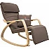 Кресло-качалка Calviano Comfort  1 коричневое