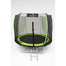 Батут пружинный с защитной сеткой Calviano 312 см - 10ft OUTSIDE master green
