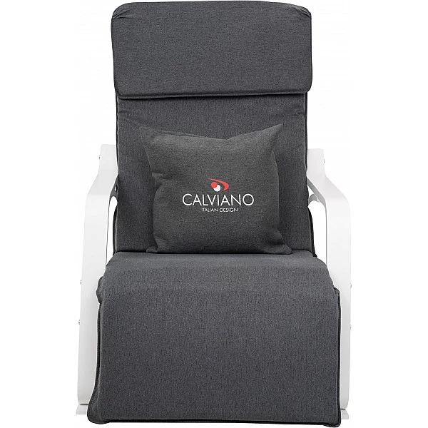 Кресло-качалка Calviano Comfort  1 серое