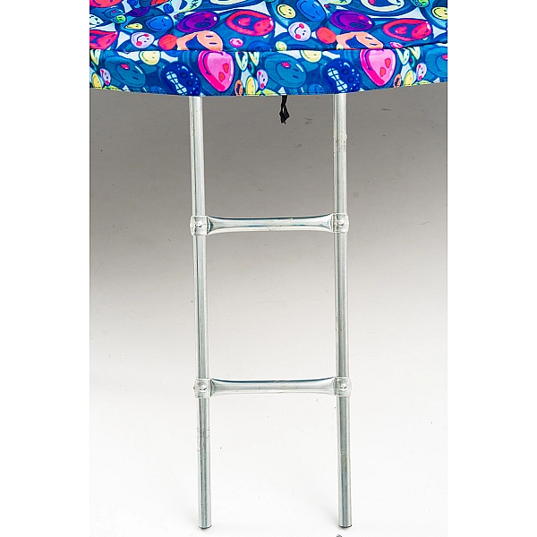 Батут пружинный с защитной сеткой Calviano 252 см - 8ft INSIDE master smile