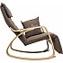 Кресло-качалка Calviano Comfort  1 коричневое
