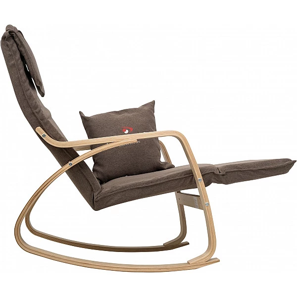 Кресло-качалка Calviano Comfort  1 коричневое