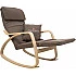 Кресло-качалка Calviano Comfort  1 коричневое