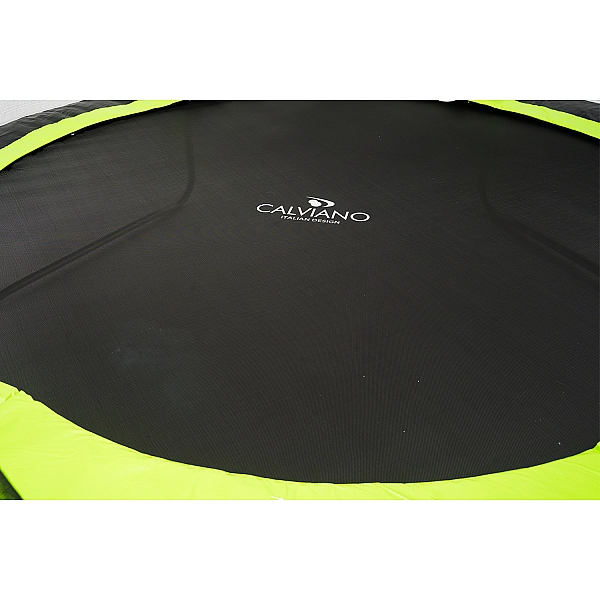 Батут пружинный с защитной сеткой Calviano 252 см - 8ft INSIDE master green