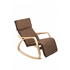 Кресло-качалка Calviano Relax 1103 коричневое
