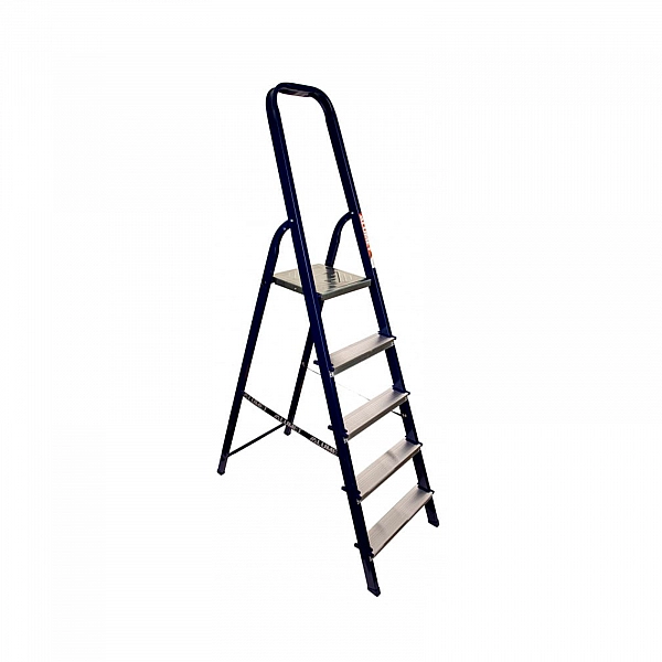 АЛЮМЕТ М8405 Лестница-стремянка Алюмет М8405 (40*20, 5-и ступ., сталь)