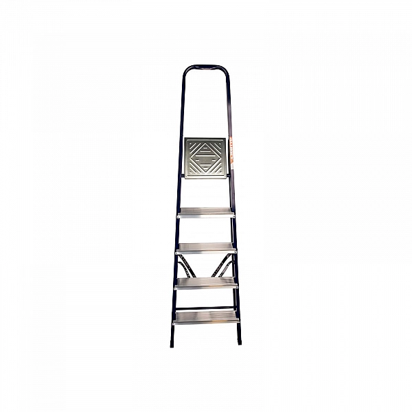 АЛЮМЕТ М8405 Лестница-стремянка Алюмет М8405 (40*20, 5-и ступ., сталь)