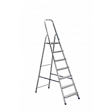 Лестница-стремянка Алюмет АМ707 (40*20, 7-и ступ., алюминий, матовая)