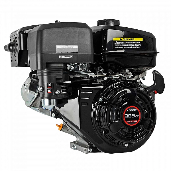 LONCIN G390F-1 Двигатель бензиновый LONCIN G390F (13.0 л.с., 25*35 мм, ШЛИЦ)
