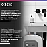 Oasis 15 KP Водонагреватель накопит. Oasis 15 KP (1,5кВт, 15л, 8бар, эмаль, клапан, до 48ч, верхнее подключ.)
