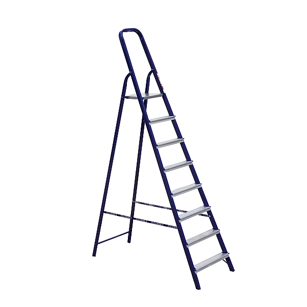 АЛЮМЕТ М8408 Лестница-стремянка Алюмет М8408 (40*20, 8-и ступ., сталь)