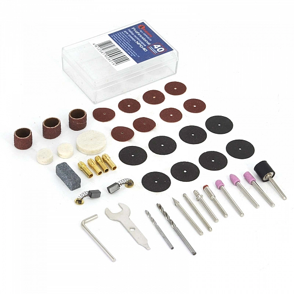 KATANA KNPG40.00 Набор аксессуаров для гравера 40 предметов в блистере KATANA NPG40