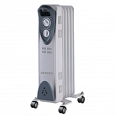 Радиатор масляный Zerten MRT-10 (5 секций, 1000 Вт, до 10 м2) Радиатор масляный Zerten MRT-10 (5 секций, 1000 Вт, до 10 м2)