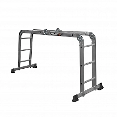 Лестница-трансформер алюминиевая SKIPER TRL4-3Y (4x3шт, 344см, выс. помоста 94см, шир. 35см, 150кг)