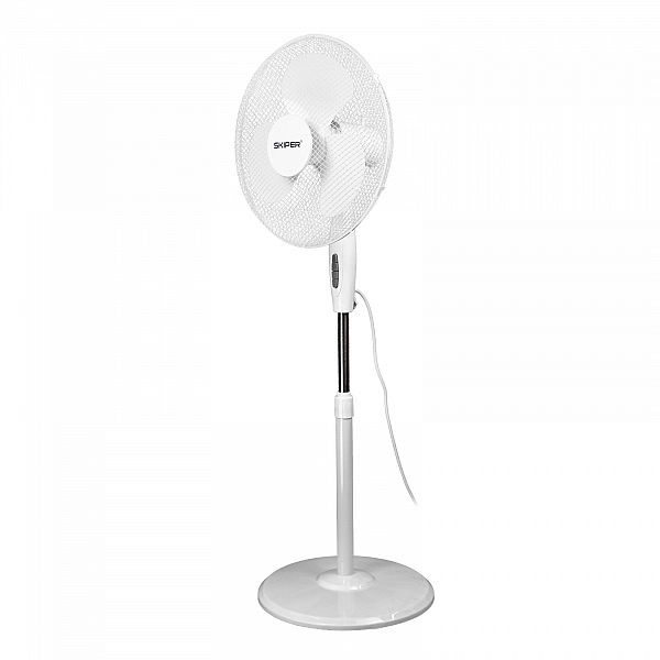 SKIPER SFO40.00 Вентилятор напольный SKIPER FO-40 (45 Вт, круглое утяжелённое основание)