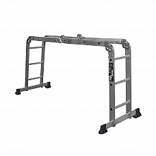 Лестница-трансформер алюминиевая SKIPER TRL4-3Н (4x3шт, 326см, выс. помоста 90см, шир. 35см, 150кг)