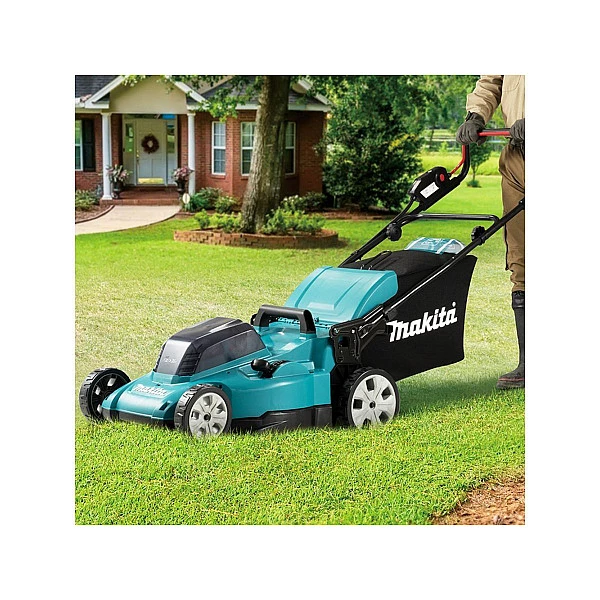 Газонокосилка аккумуляторная MAKITA LXT DLM480CT2