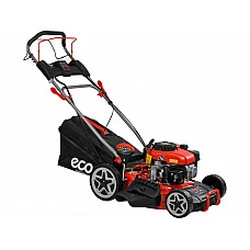 Газонокосилка бензиновая ECO LG-645 E самоходная (4 л.с., шир. 46 см, самоходная, электростарт, мульчир., стальн. корпус, травосборник 60 л)