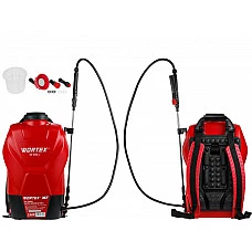 Аккум. опрыскиватель WORTEX KS 1640 Li в кор. ALL1 XLT SOLO 18В, 16 л (мягкая спинка, ручка для переноски)
