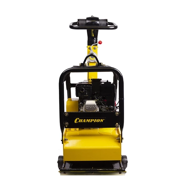 CHAMPION PC1345RHH Виброплита с бензиновым двигателем, 25 кН, HondaGX160 4 кВт, рев.гидр.рез.