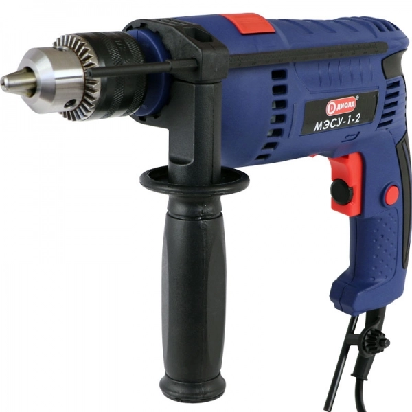 ДИОЛД МЭСУ-1-2 Машина ручная электрическая сверлильная ударно-вращательная, 850 Вт., 2500 об/мин.,44800 уд./мин.