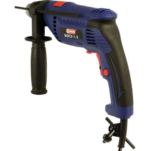 ДИОЛД МЭСУ-1-2 Машина ручная электрическая сверлильная ударно-вращательная, 850 Вт., 2500 об/мин.,44800 уд./мин.