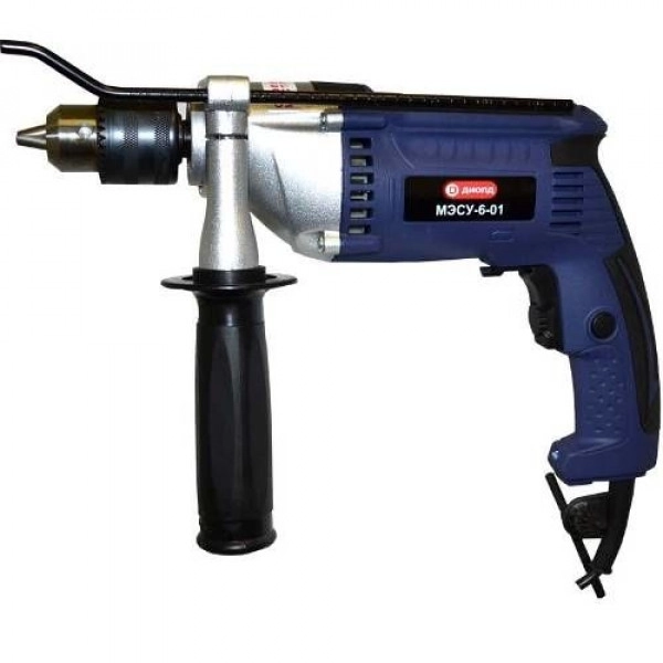ДИОЛД МЭСУ-6-01 Машина ручная электрическая сверлильная ударно-вращательная,900 Вт,патрон 13мм,0-2800 об/мин