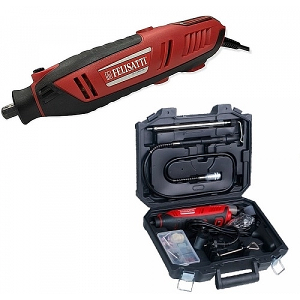 Felisatti МШМ-200Э Felisatti Прямая микрошлифмашина, 220 В/50 Гц, 200 Вт, 8000-35000об/мин