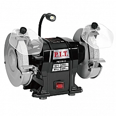 PIT PBG150-C2 Станок точильный электрич. P.I.T., 300 Вт, 2950 об/мин, Ø150х12.7х20 мм, LED, пылезащита PIT PBG150-C2 Станок точильный электрич. P.I.T., 300 Вт, 2950 об/мин, Ø150х12.7х20 мм, LED, пылезащита