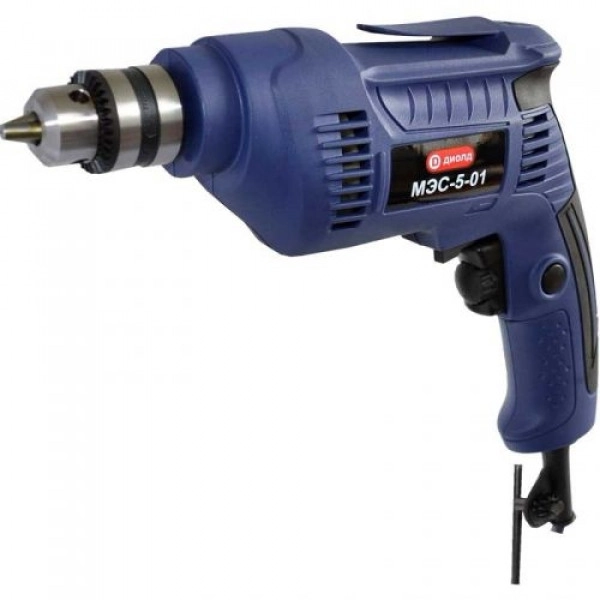 ДИОЛД МЭС-5-01 Машина ручная электрическая сверлильная, 550 Вт, 220 В, 50 Гц, 0-2500 об/мин