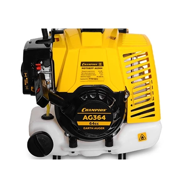 CHAMPION AG364 Мотобур, 2,2 кВт, 64 см. куб., без шнека
