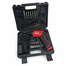 Felisatti ОА-3,6Ф(кейс) Felisatti Отвертка электрическая аккумуляторная (кейс), 3,6 В., Li-ion, 210 об/мин., 5 Нм., НЕХ 1/4", 40 предм. Felisatti ОА-3,6Ф(кейс) Felisatti Отвертка электрическая аккумуляторная (кейс), 3,6 В., Li-ion, 210 об/мин., 5 Нм., НЕХ 1/4", 40 предм.