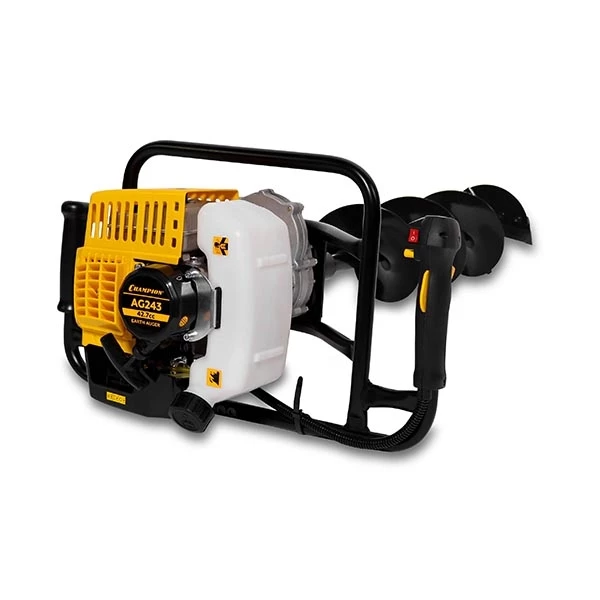 CHAMPION AG243 Мотобур, 1,25кВт, 42,7см.куб, шнек 150*550