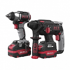 PIT P0003-02 Набор инструментов аккум. (перфоратор PBH20H-22B, гайковерт PIW20H-300B) PIT P0003-02 Набор инструментов аккум. (перфоратор PBH20H-22B, гайковерт PIW20H-300B)