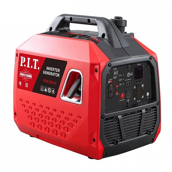 PIT PGE3300-G Генератор бензиновый инверторный P.I.T. PGE3300-G (3,3/3,0 кВт, 149см³, 4 такт, 1х220В, 12В, 13А)