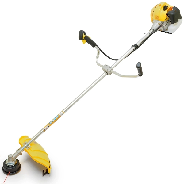 SCORPION ST-52 Кусторез бензиномоторный, 2600 Вт/3,6 л.с., 52 см.куб., 9300 об/мин, ранцевый ремень, лёгкий стартер, 2 ножа 3Т/ 40Т