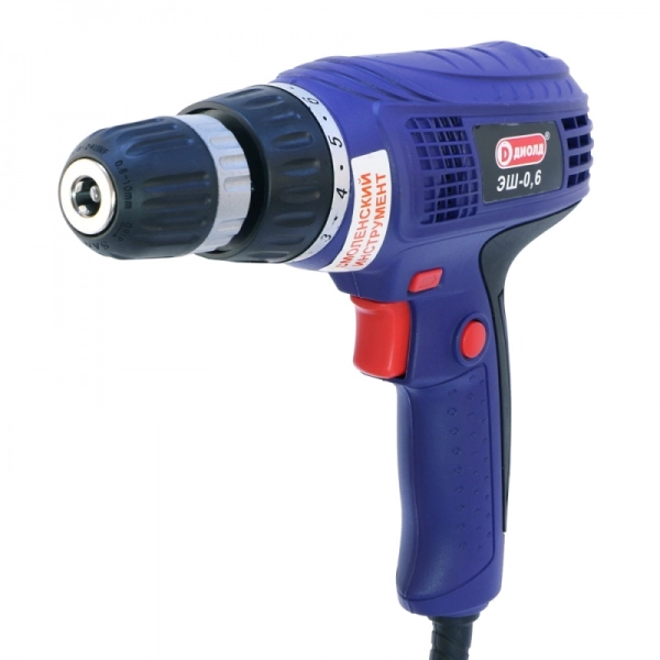 ДИОЛД ЭШ-0,6 Электрический шуруповерт,600Вт,0-750 об/мин