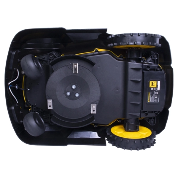 CHAMPION RMB2428 Газонокосилка-робот, 28В, 3,0Ач, Li-ion, 10,2кг, 60мин, 240мм, 25-65мм