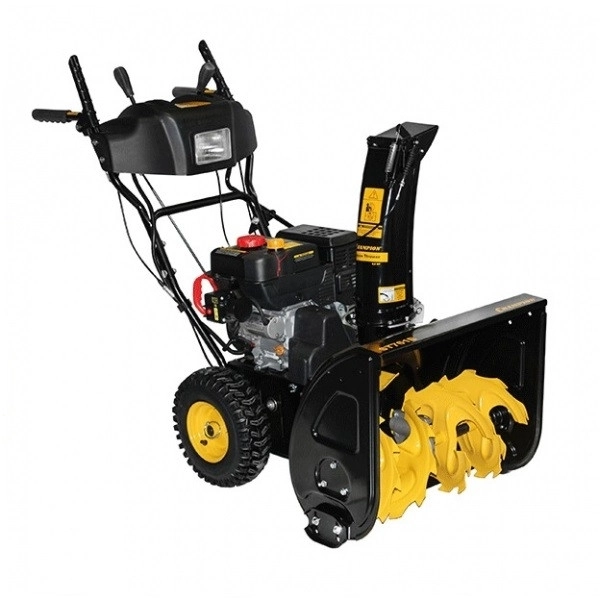 CHAMPION ST761E Снегоотбрасыватель, 7,0л.с, захват шир.61см.,6F/2R колеса 3л.,212 см.куб.,эл.стартер,фара