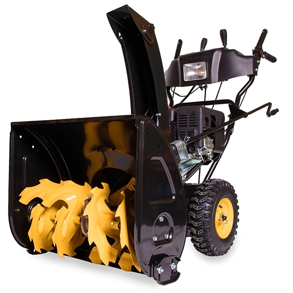 CHAMPION ST761E Снегоотбрасыватель, 7,0л.с, захват шир.61см.,6F/2R колеса 3л.,212 см.куб.,эл.стартер,фара